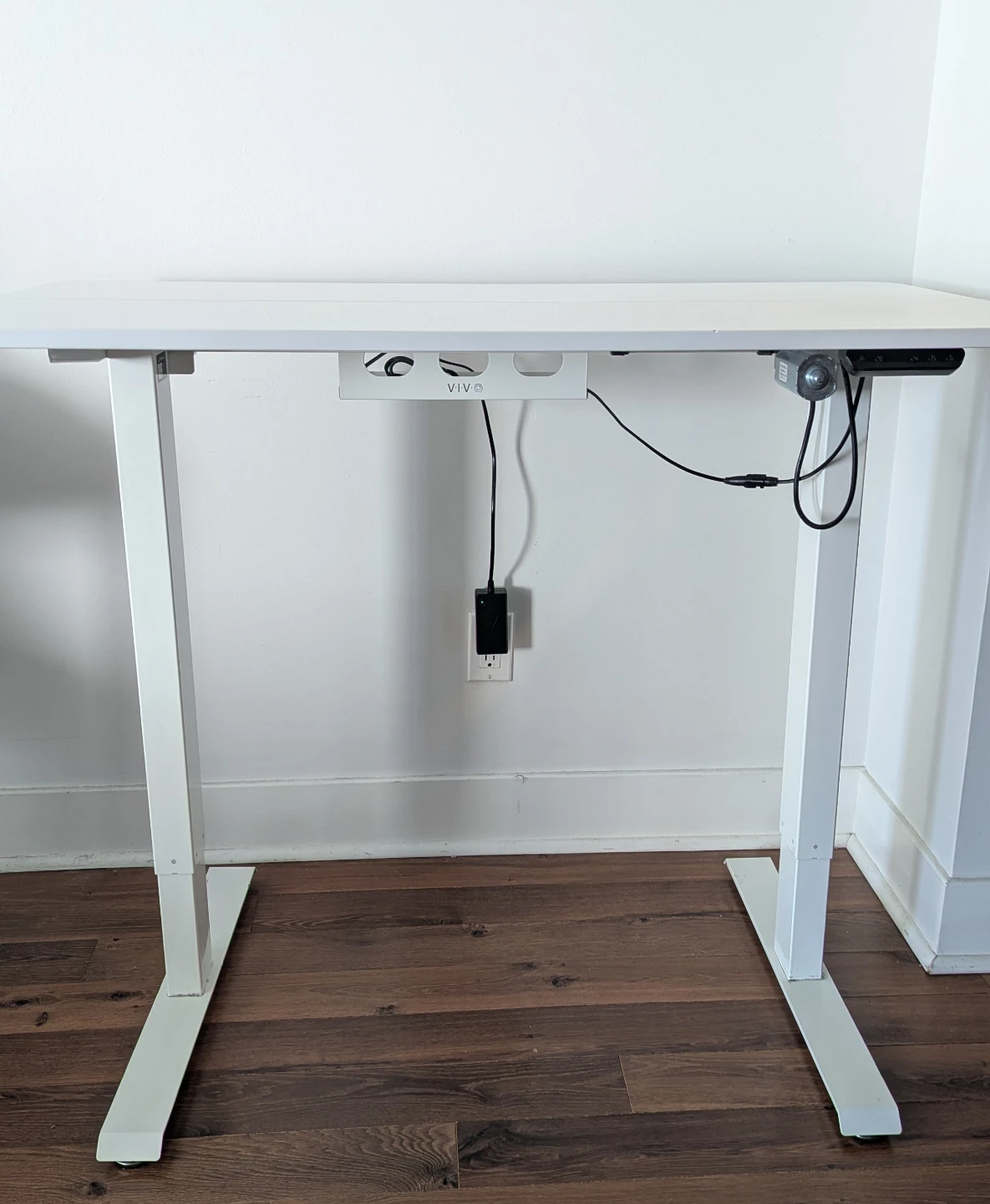VIVO Electric Standing Desk - White - photo 2
