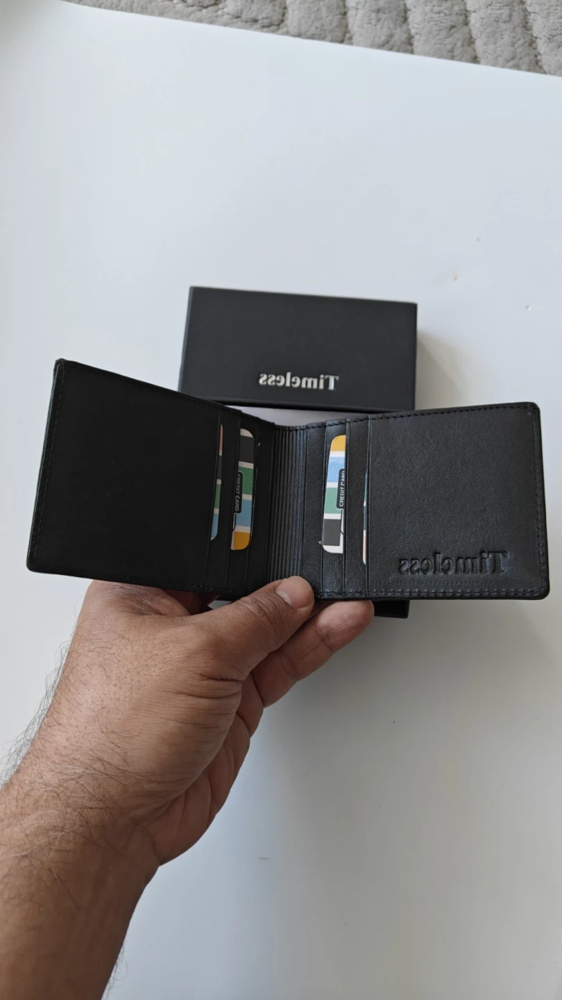 Timeless Bi-fold Wallet - Black - photo 2