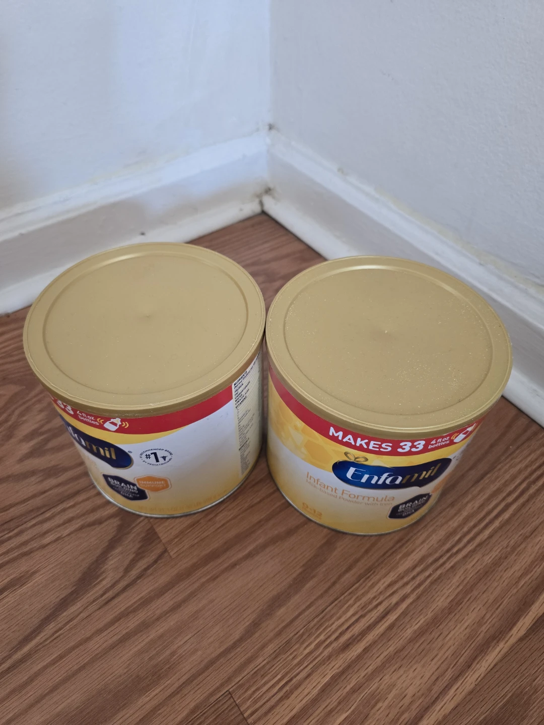 Enfamil Infant Formula Milk-Based Powder with Iron (2 cans) - photo 3