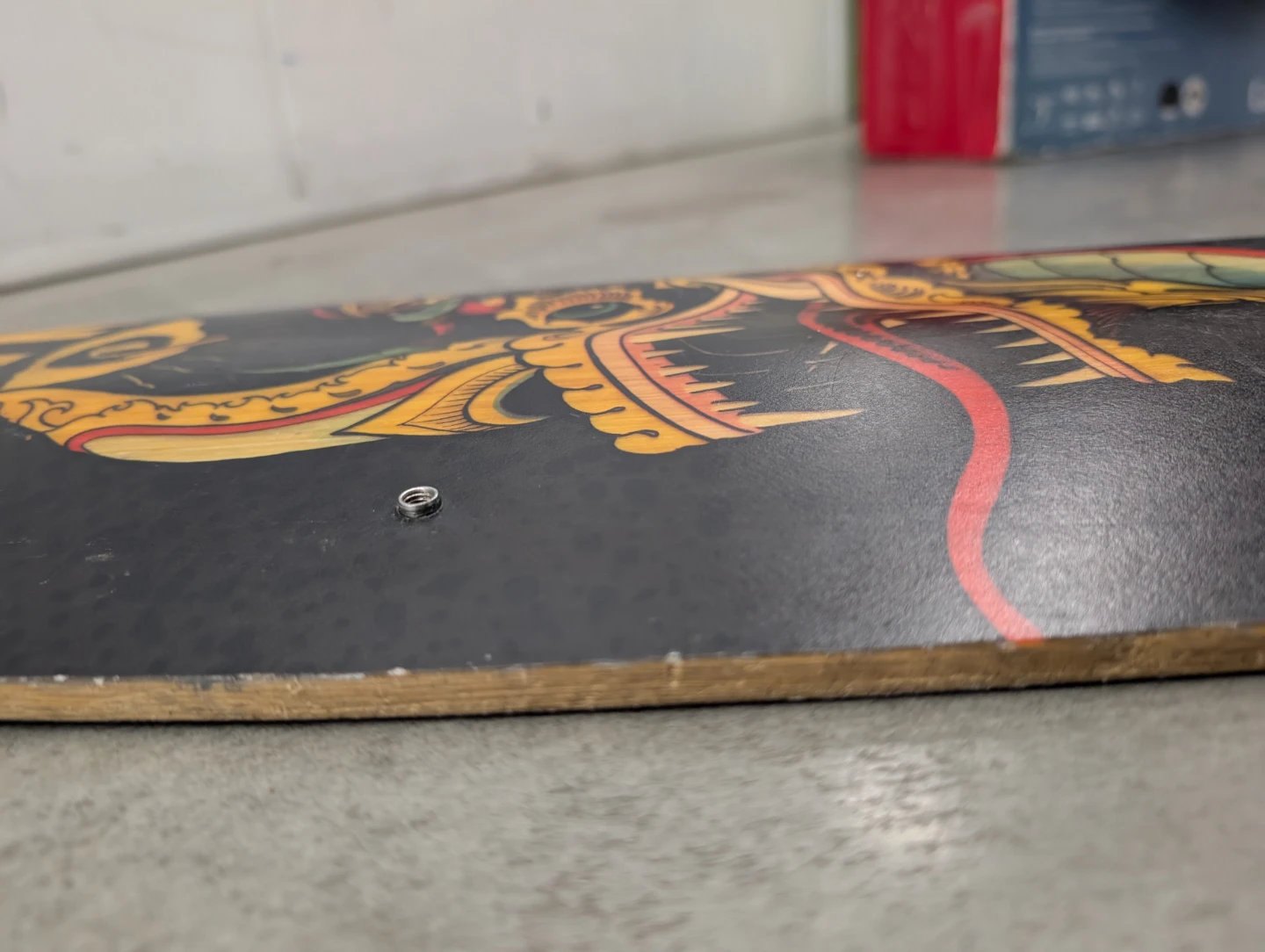 Rayne Longboard Deck with Dragon Graphic - photo 4