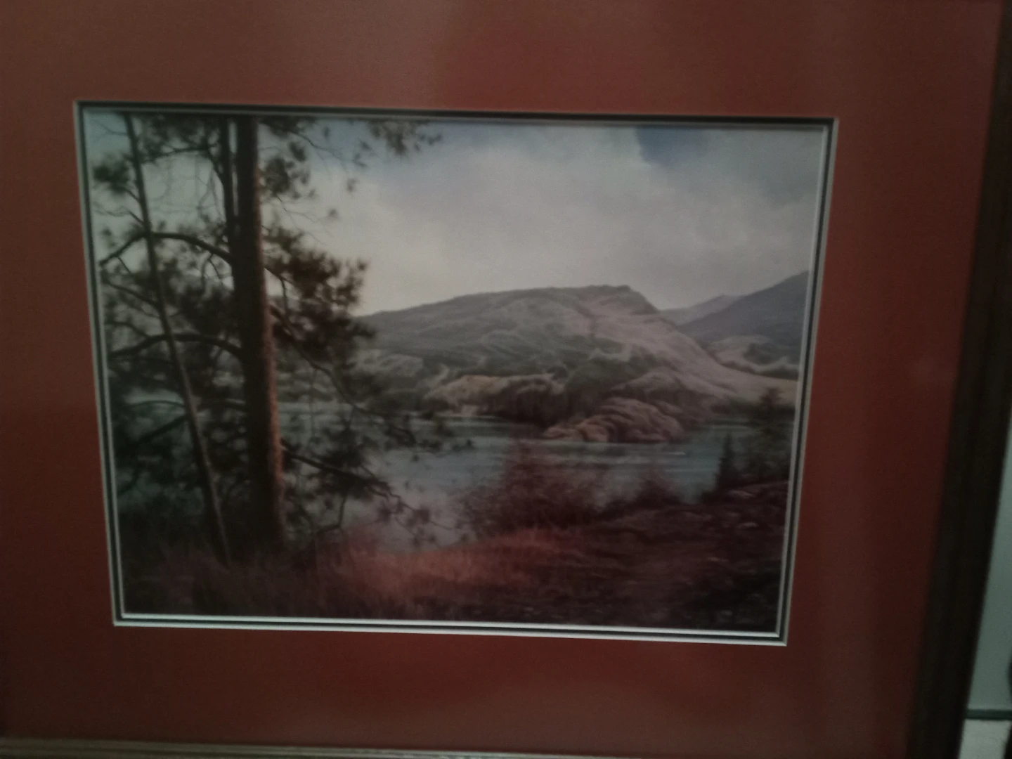 Framed Landscape Print - photo 2