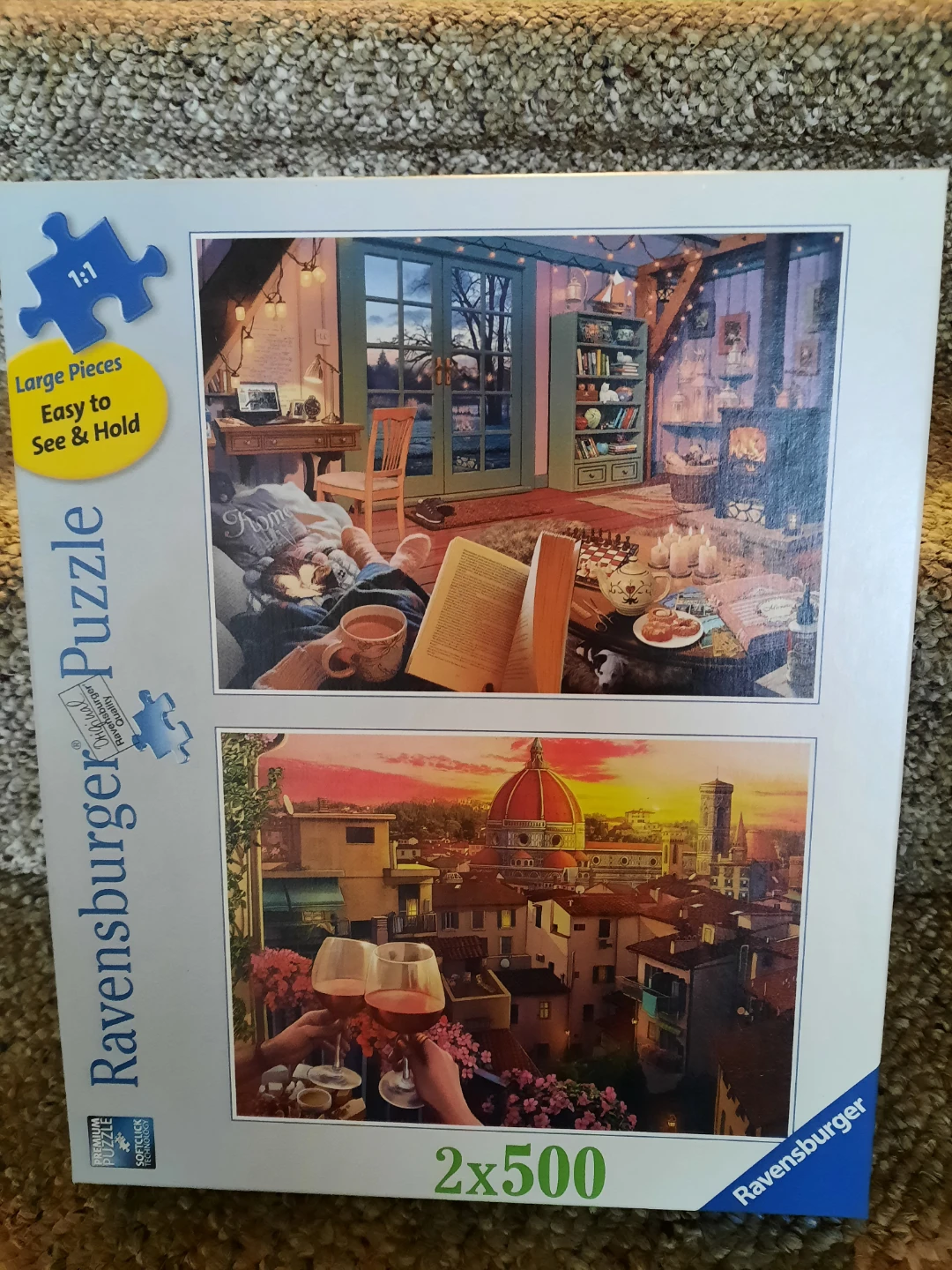 Ravensburger 2x500 Piece Puzzle Set
