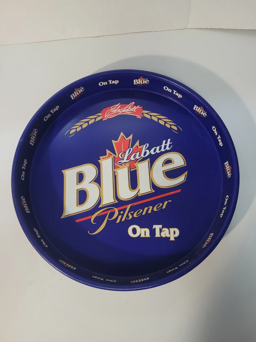 Labatt Blue Pilsener On Tap Tray