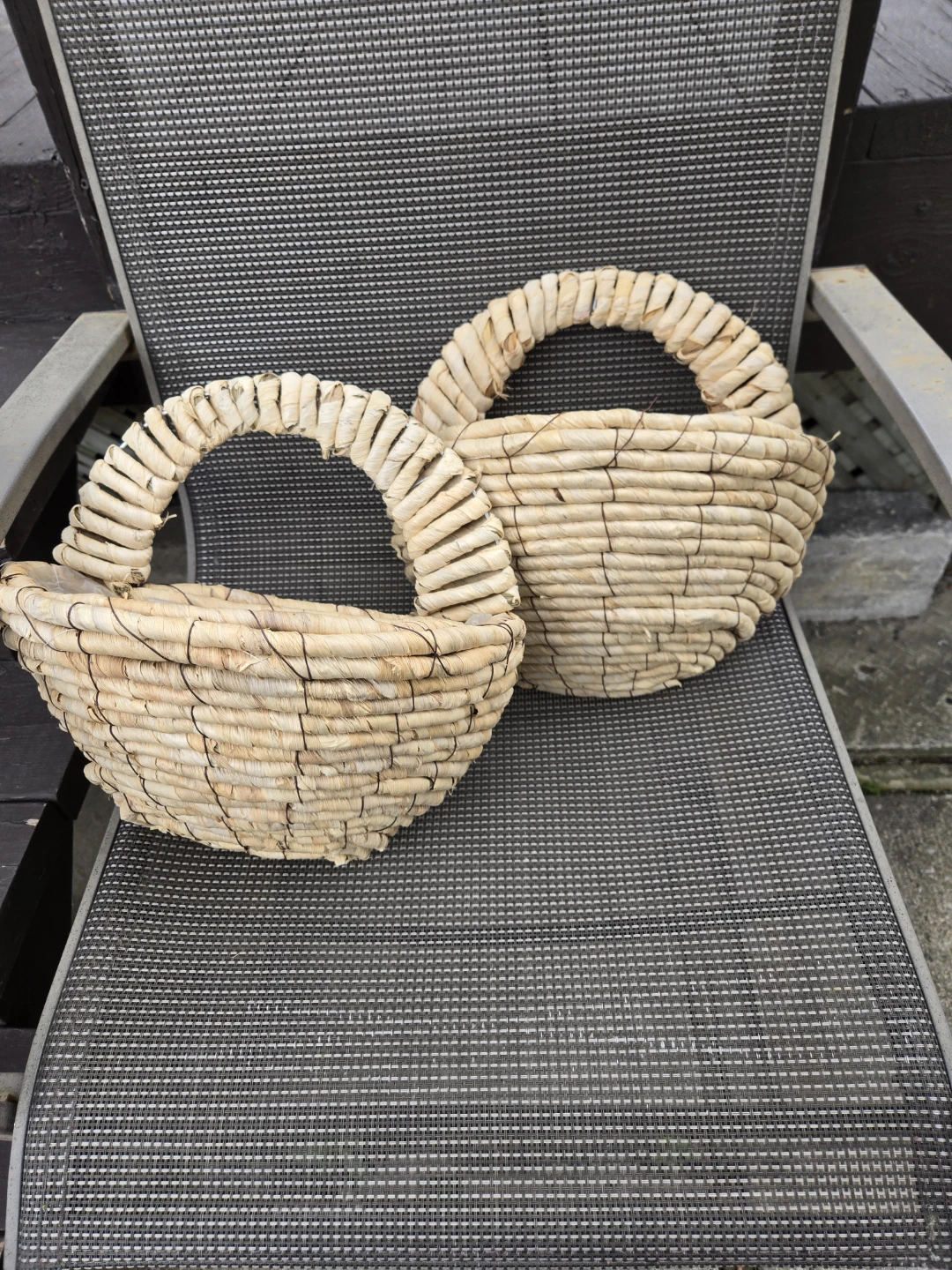 Set of 2 Woven Baskets