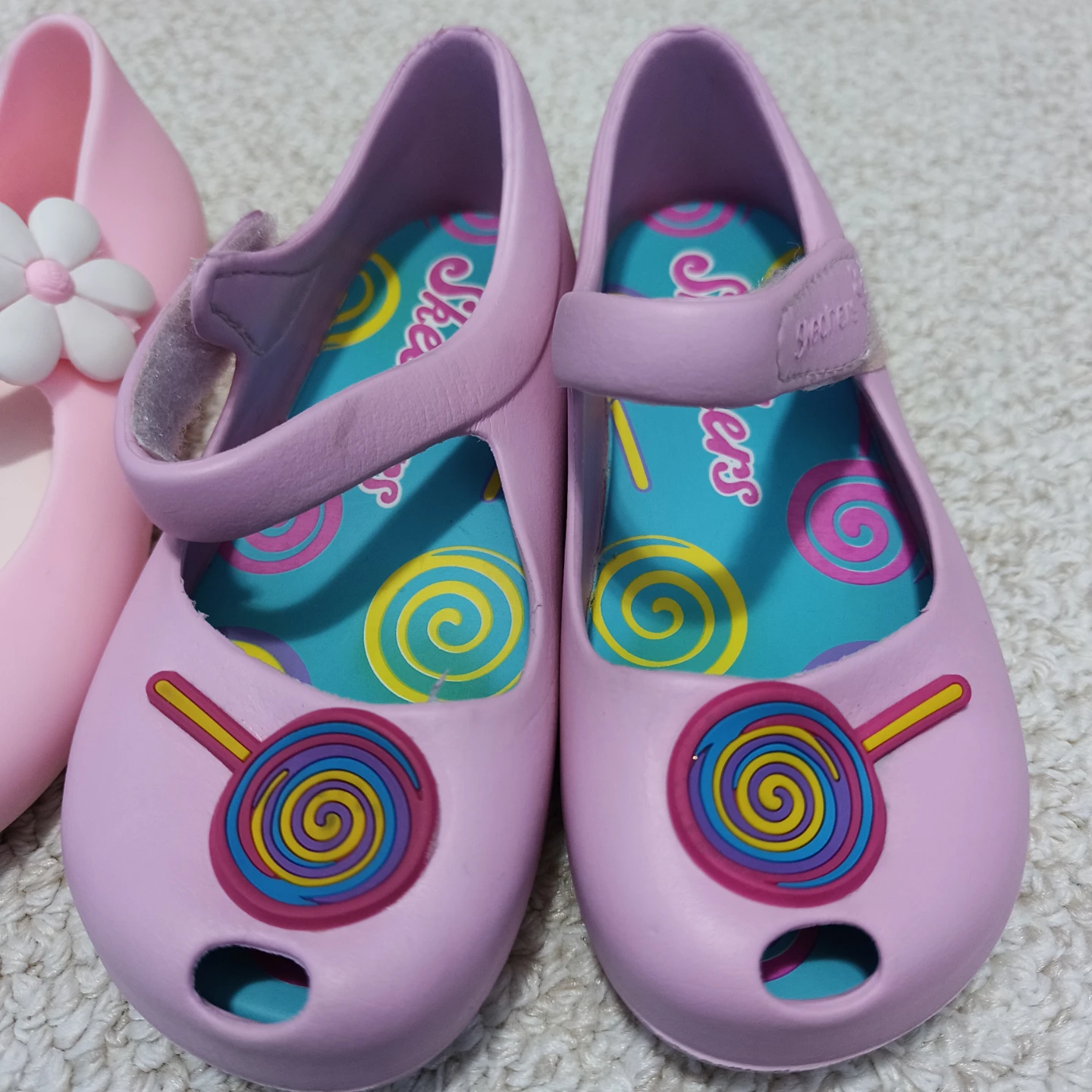 Jelly Shoes with Lollipops and Flowers - Size C10 - photo 3