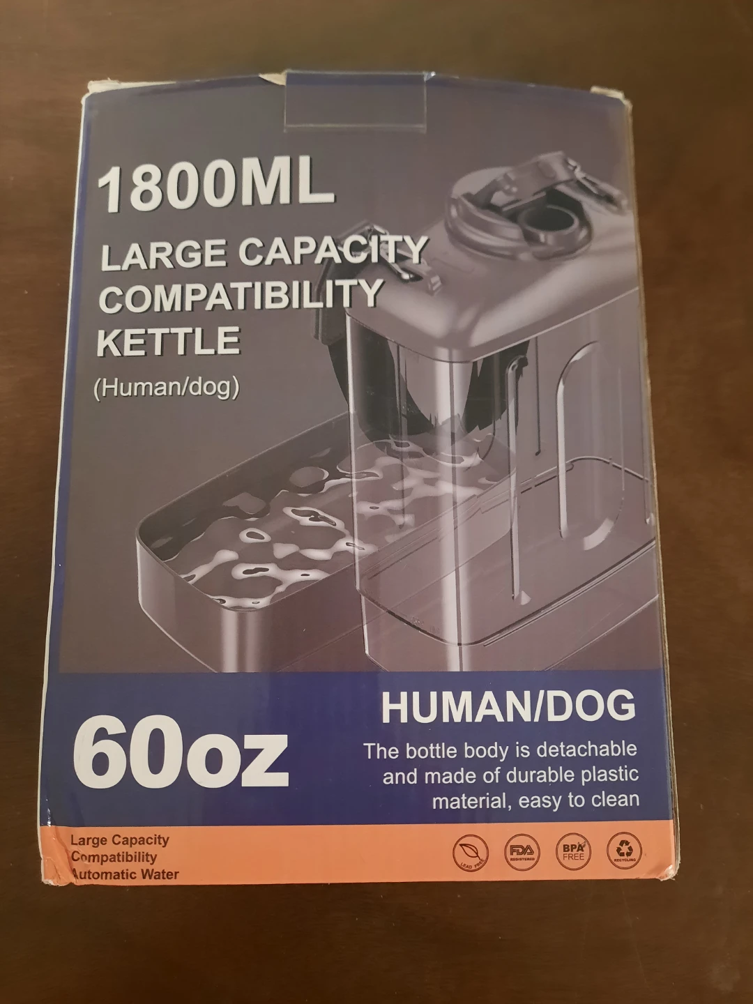 Large Capacity Human/Dog Kettle Water Bottle
