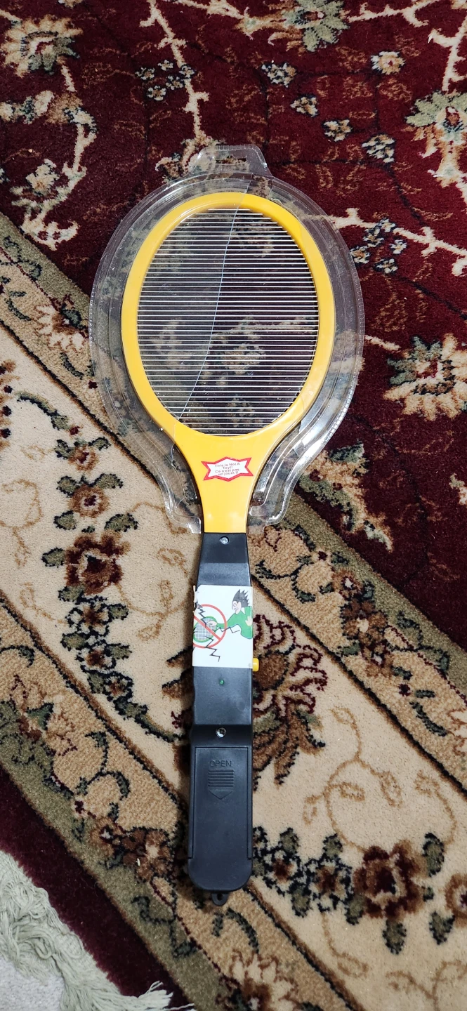 New Yellow Electric Mosquito Swatter - photo 2