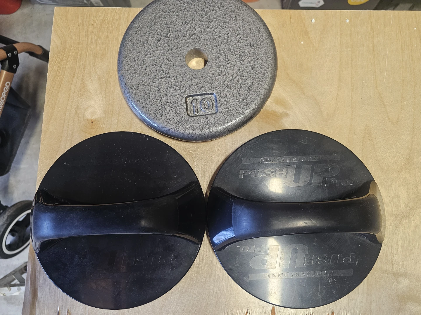 Dumbbell Weights and Push-Up Bars - photo 2