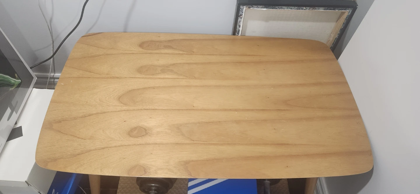 Wood style coffee table