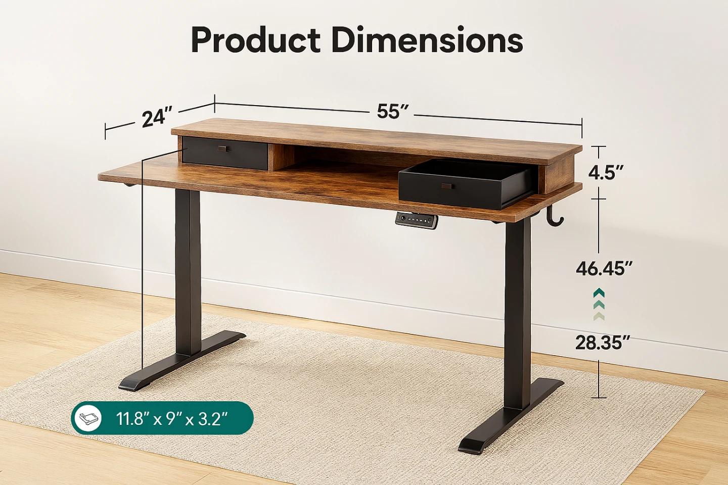 Adjustable Standing Desk - photo 2