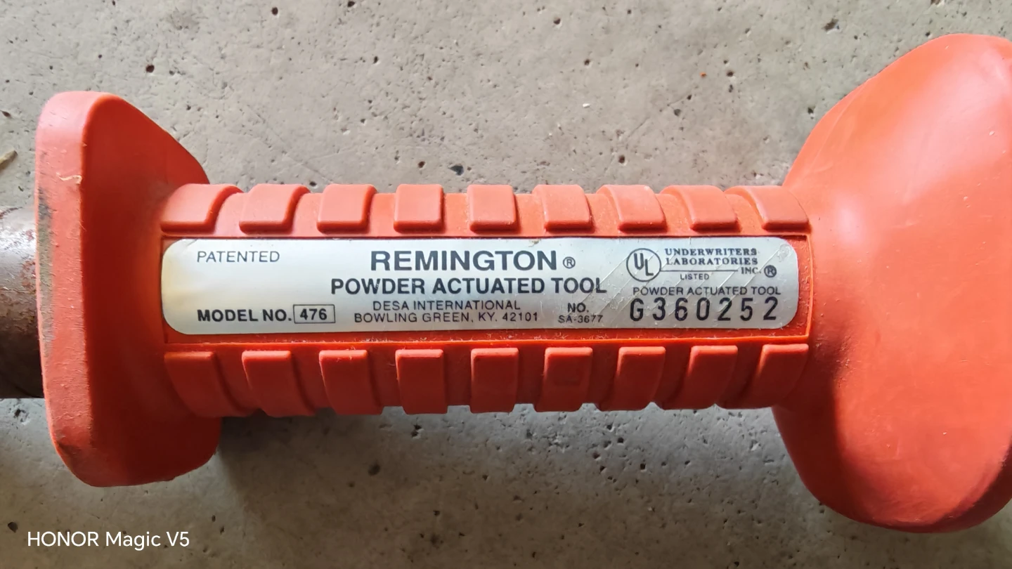 New Remington Powder Actuated Tool with 2 1/2" Fasteners - photo 2