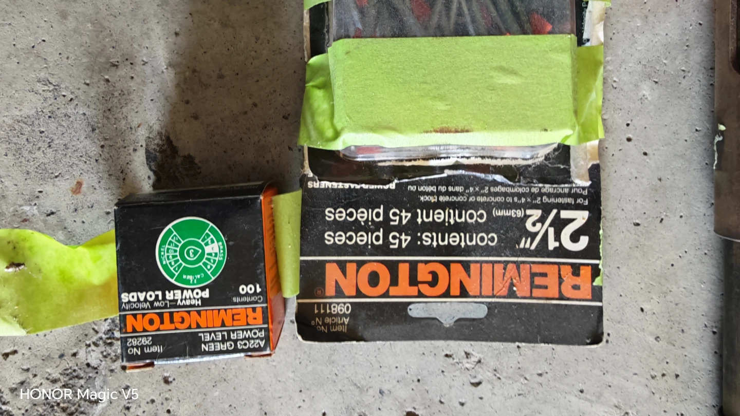 New Remington Powder Actuated Tool with 2 1/2" Fasteners - photo 5