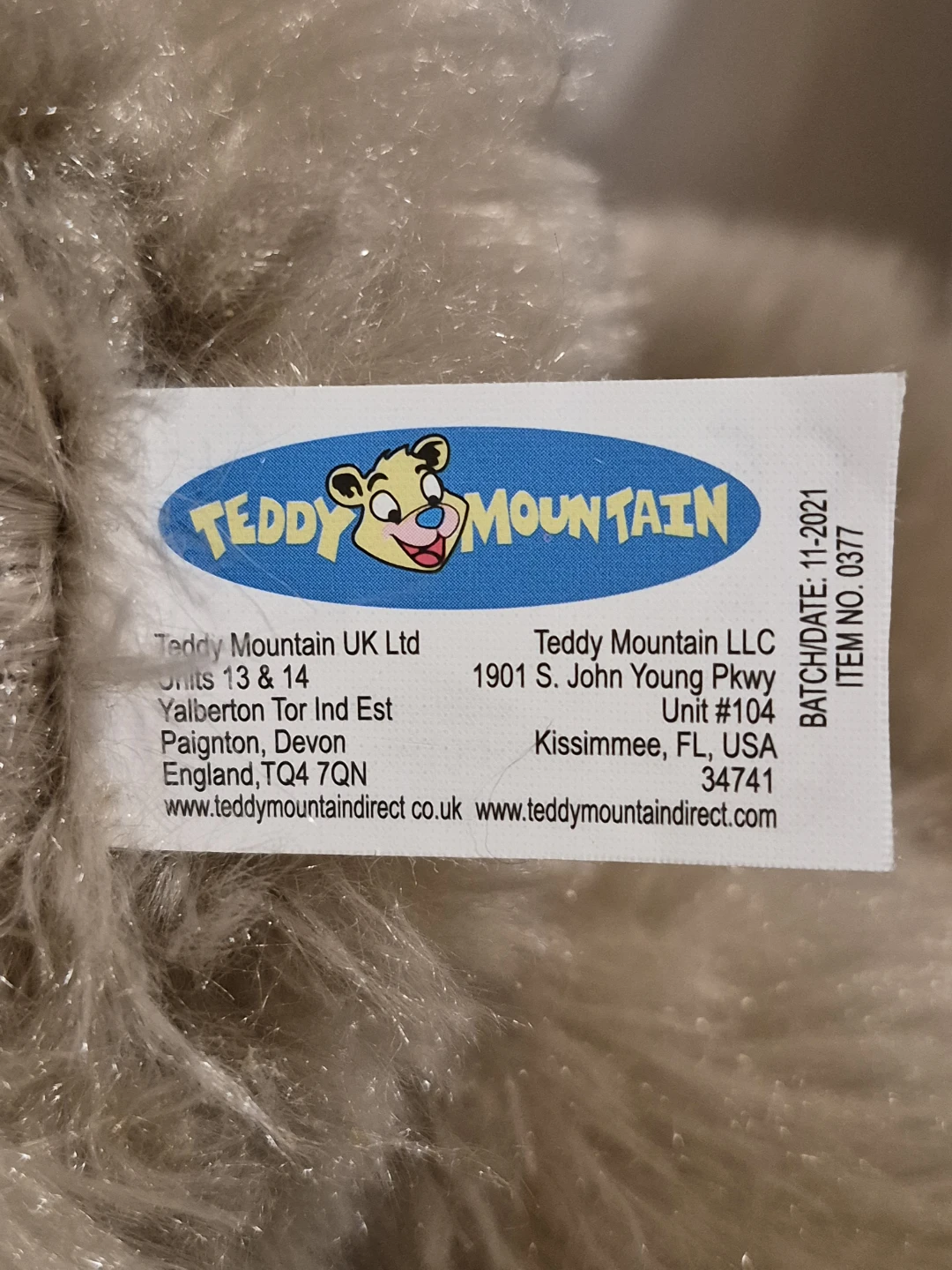 So Cute n Soft Teddy Mountain 15" Sloth Plush - photo 5