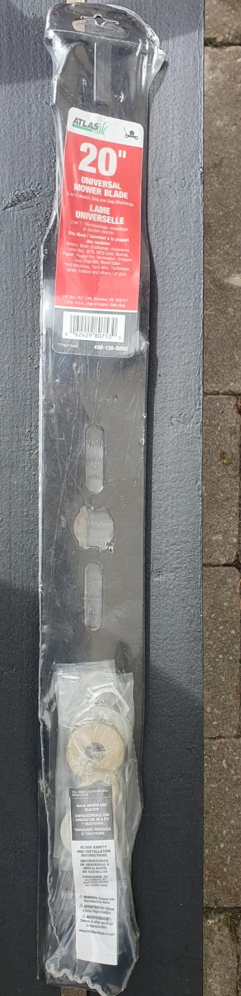 Atlas 20" Universal Mower Blade - photo 2