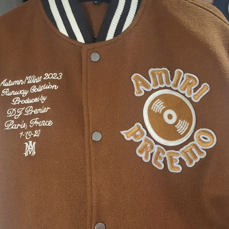 AMIRI Preemo Varsity Jacket Autumn/Winter 2023 - photo 2