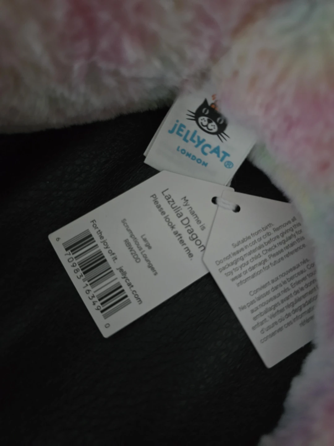 Jellycat Lazulia Dragon Large Plush Toy - photo 2