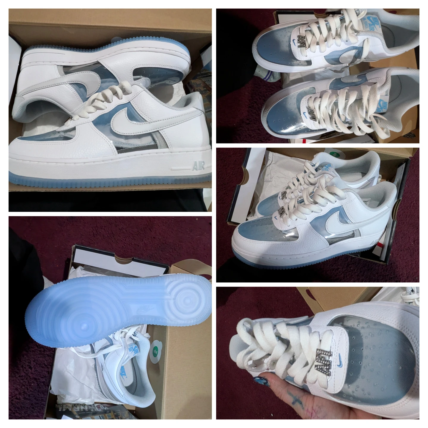 Nike Air Force 1 Retro QS White/Pure Platinum Sneakers