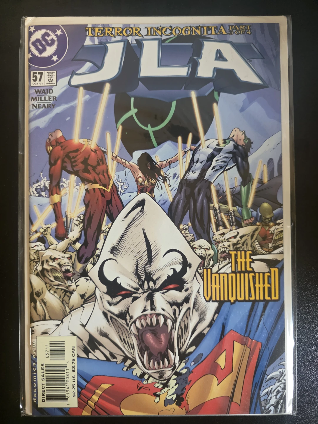 JLA Comic Book #57 "Terror Incognita Part 3 of 4" The Vanquished