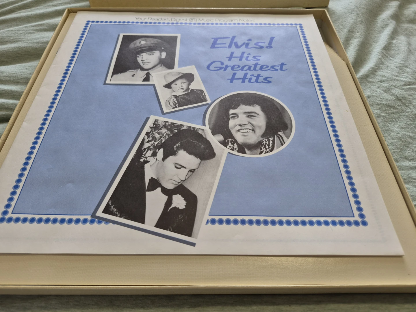 Elvis! His Greatest Hits Vinyl Record Set - photo 3