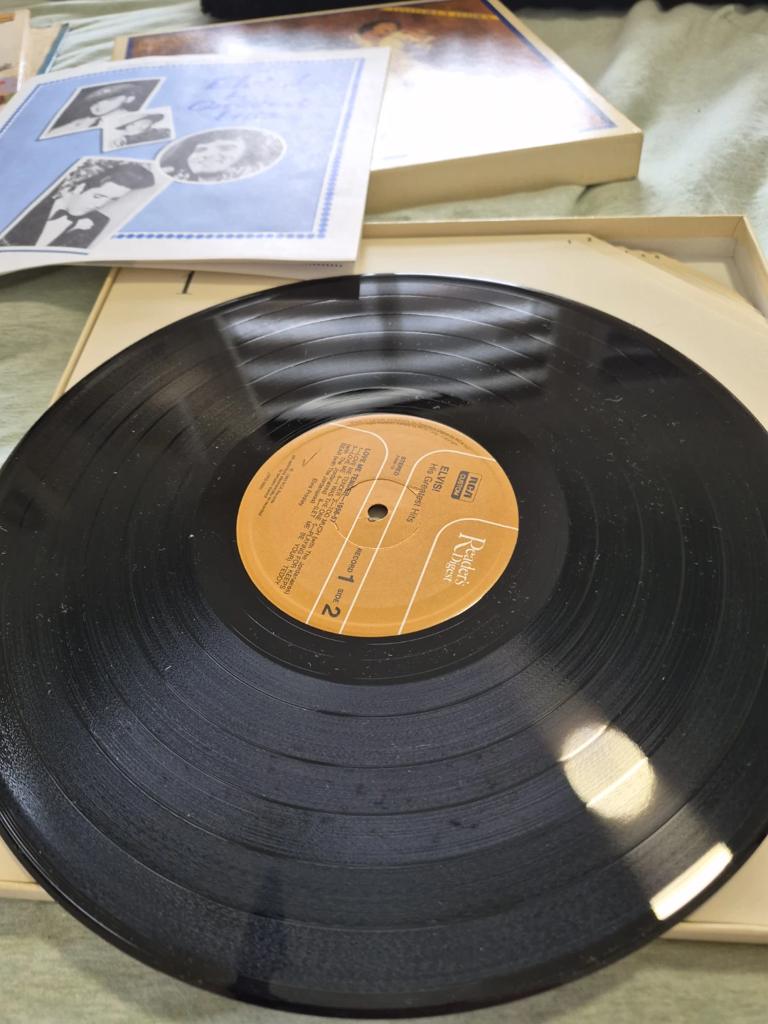 Elvis! His Greatest Hits Vinyl Record Set - photo 4
