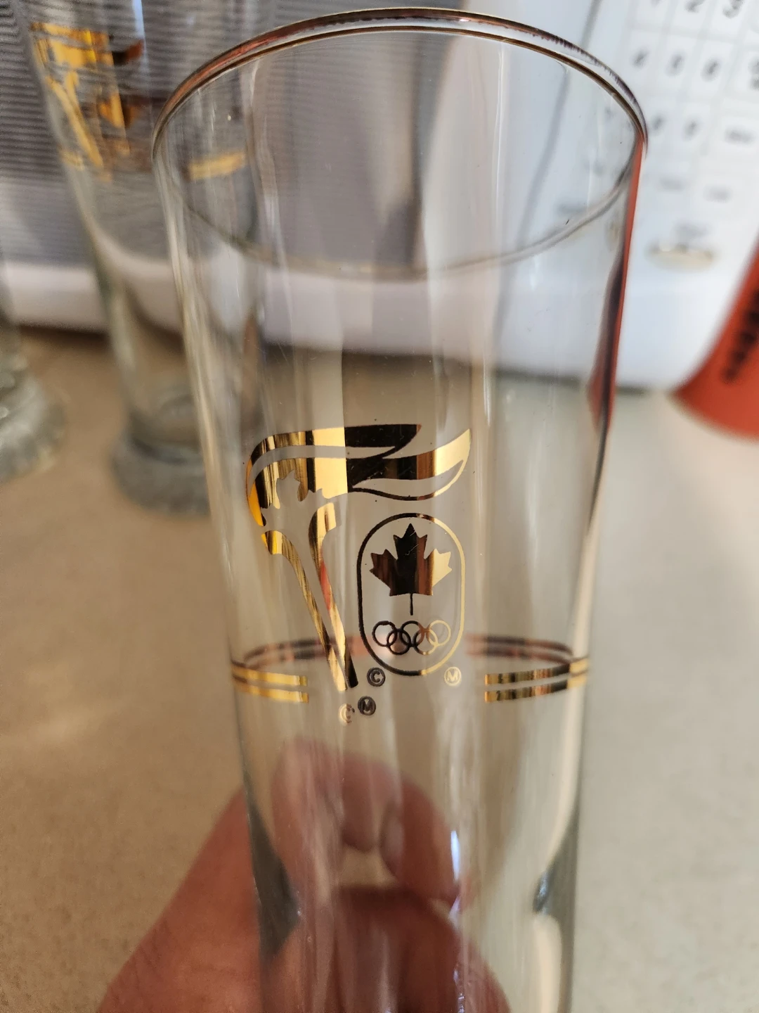 Olympic Themed Glasses