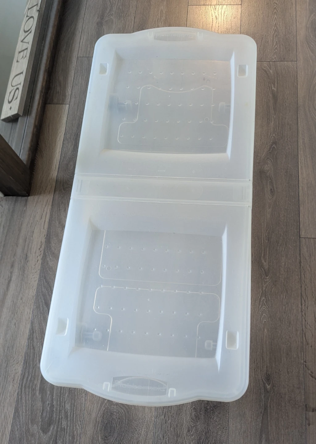 Rubbermaid Extra-Large Underbed Storage Box with Wheels - photo 2