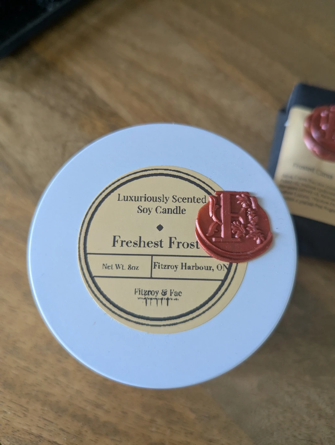 Fitzroy & Fae Freshest Frost Luxuriously Scented Soy Candle