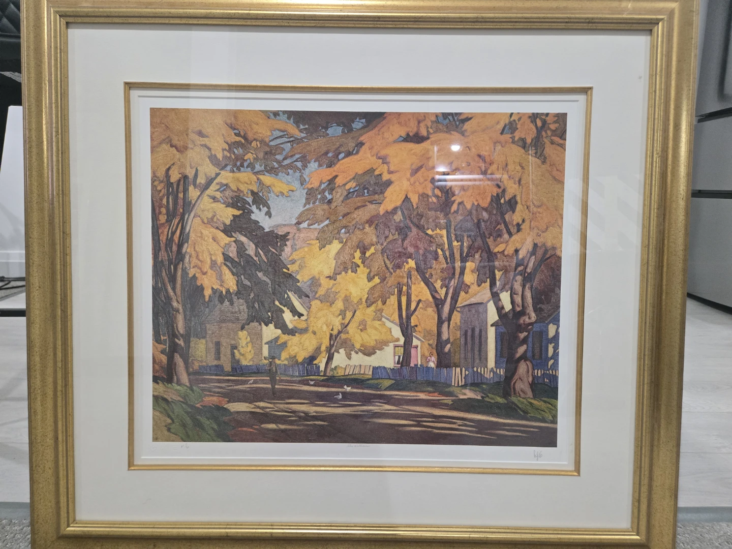 A.J. Casson "Glen Williams" Print