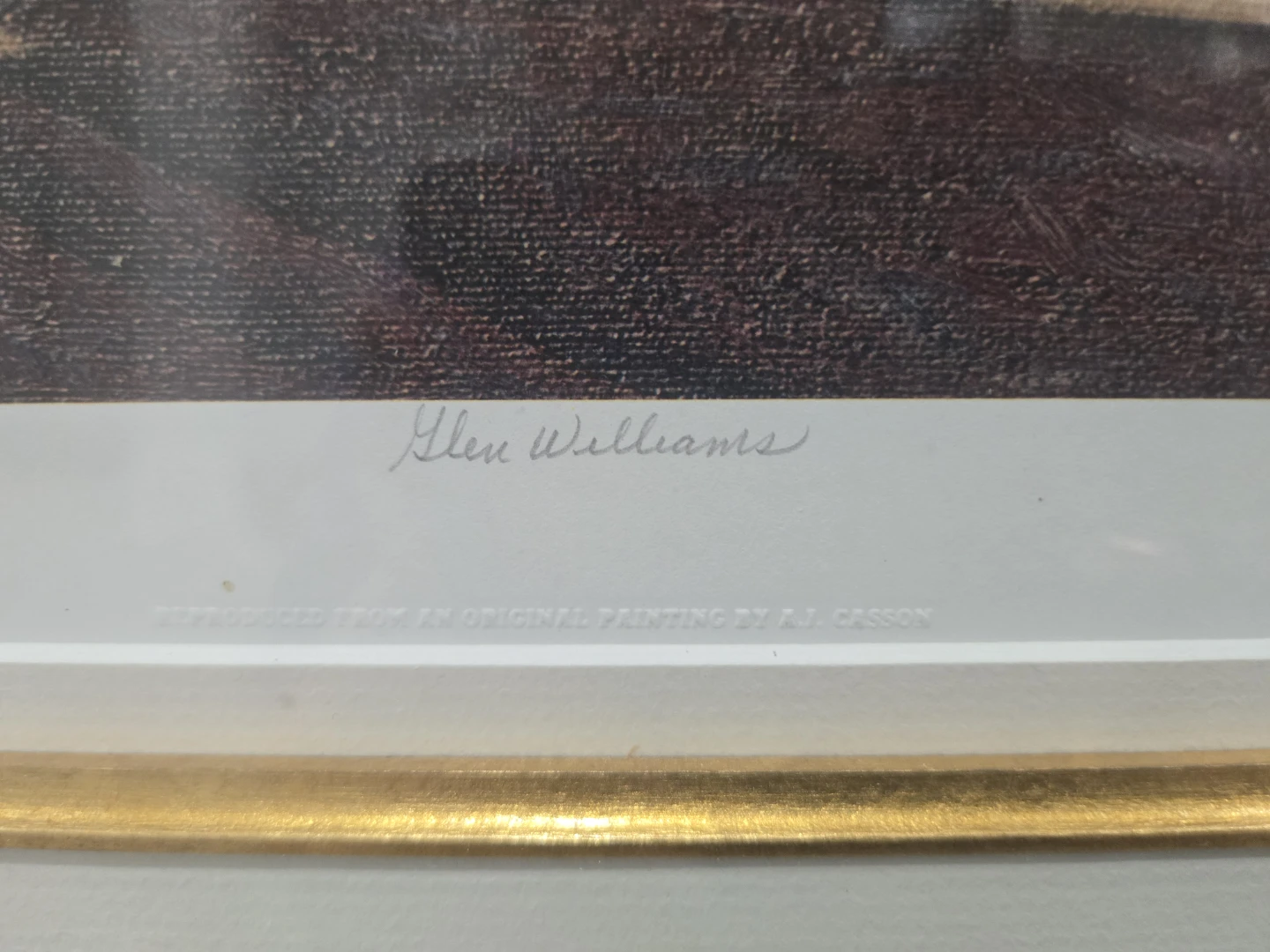 A.J. Casson "Glen Williams" Print - photo 3