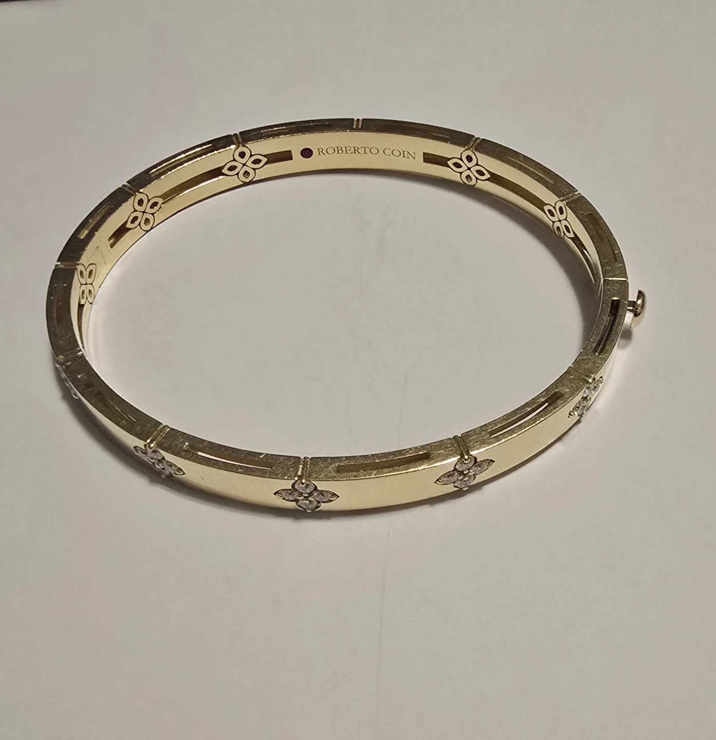 Roberto Coin Gold Diamond Bracelet - photo 3