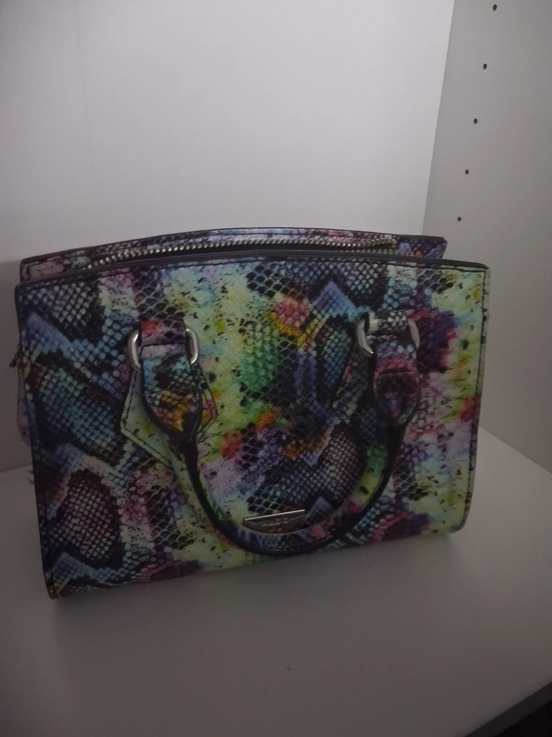 ALDO Satchel Handbag - Multi-colour Snakeskin - photo 3