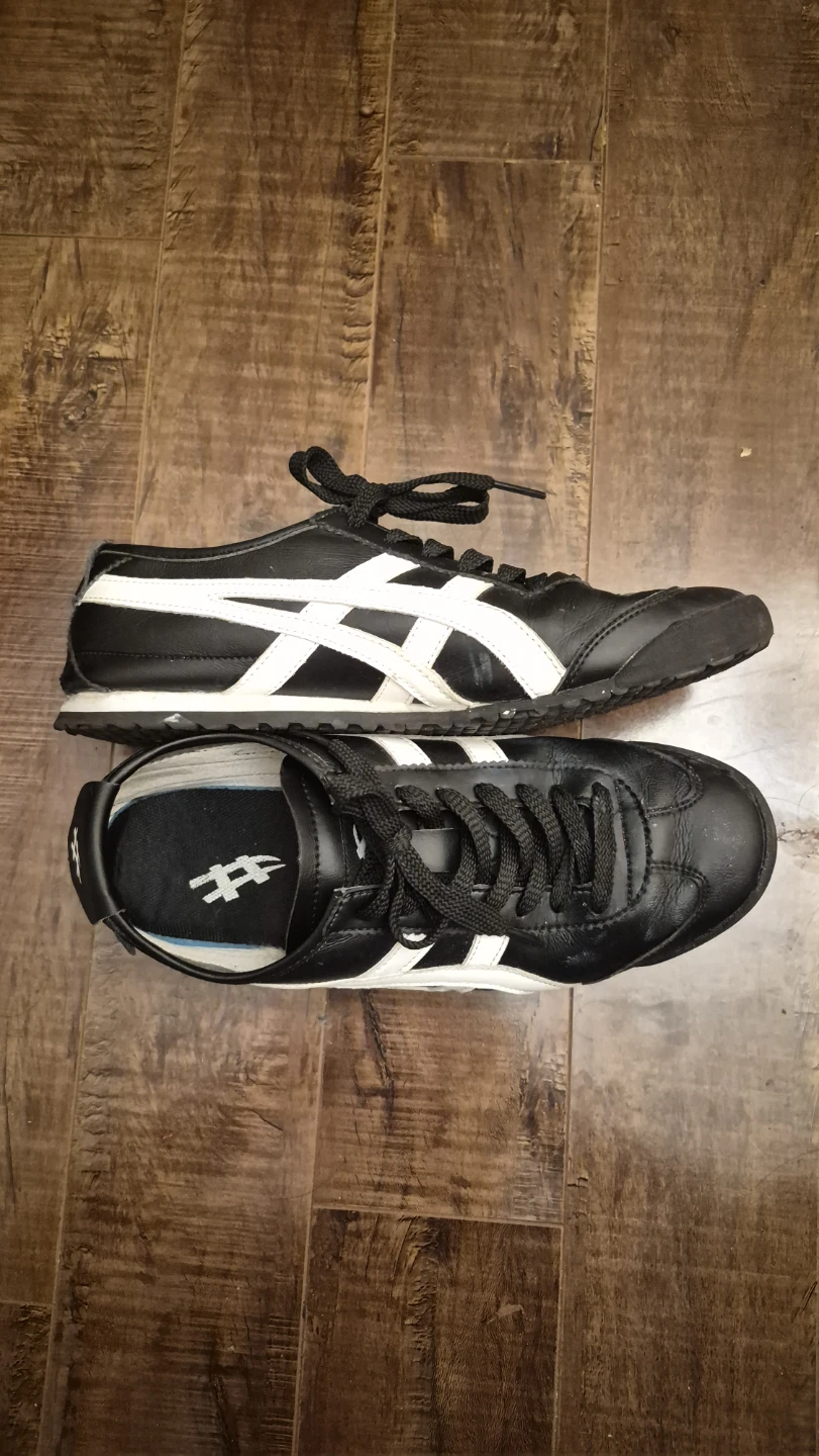 Onitsuka Tiger Mexico 66 Black White Sneakers