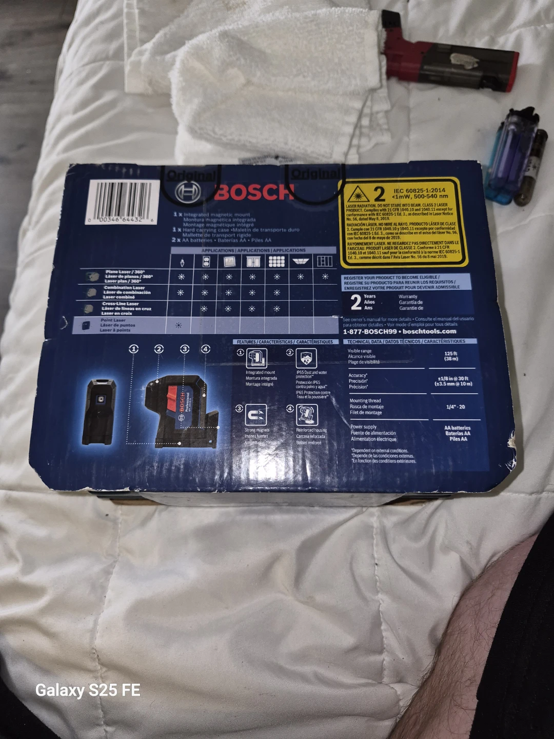 Bosch 3-Point Laser Level GPL100-30G - photo 2