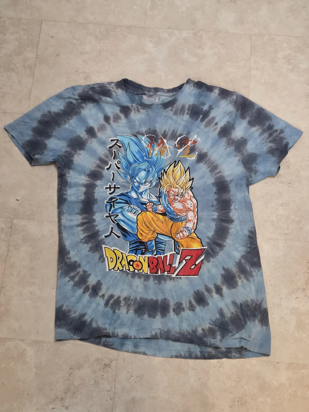 Dragon Ball Super Goku Tie-Dye T-Shirt - Size Large