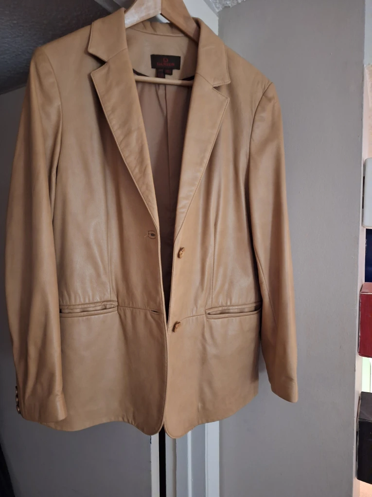 Danier Leather Blazer M/M Tan