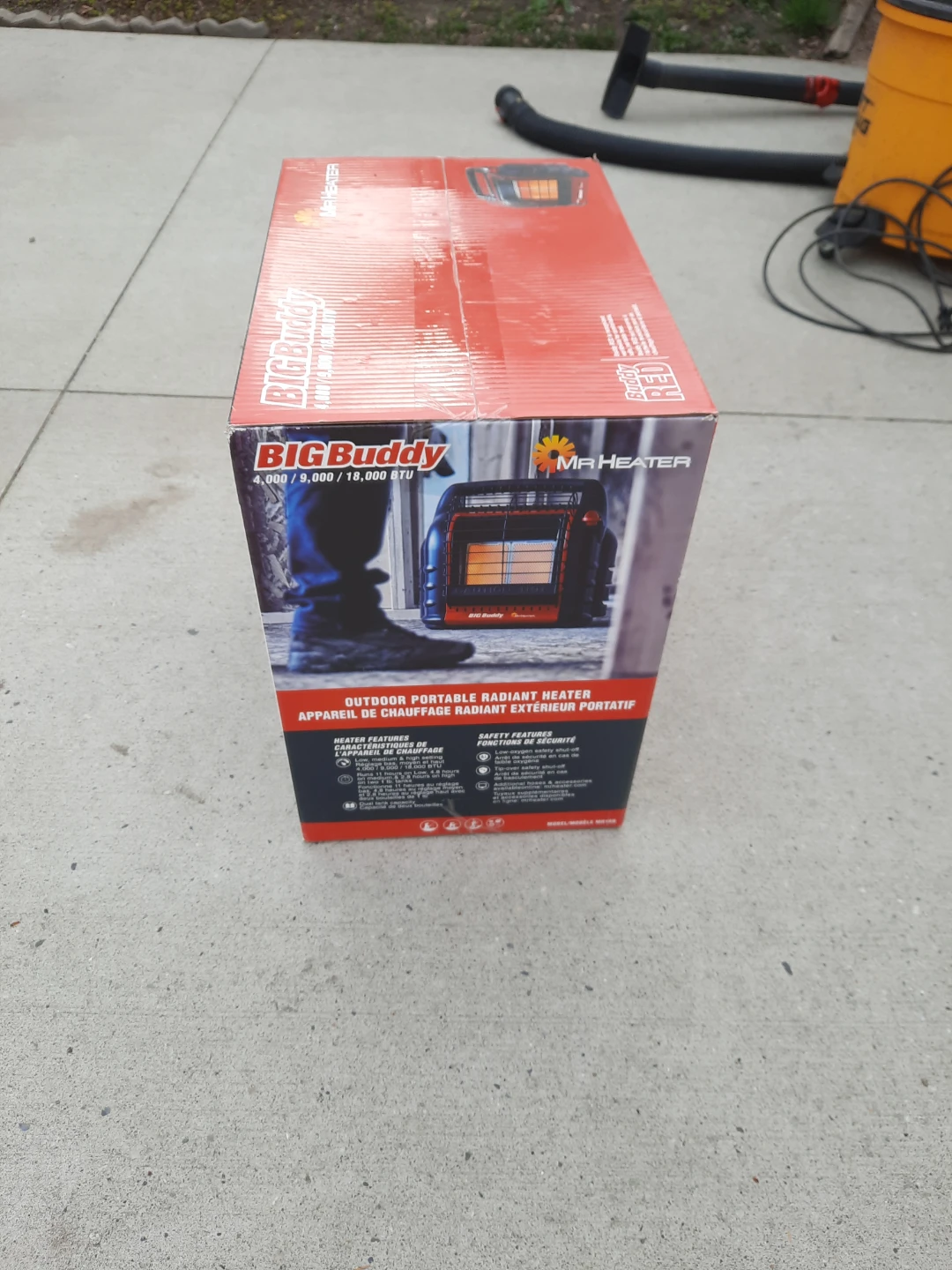Mr. Heater Big Buddy 4000/9000/18000 BTU Outdoor Radiant Heater - photo 4