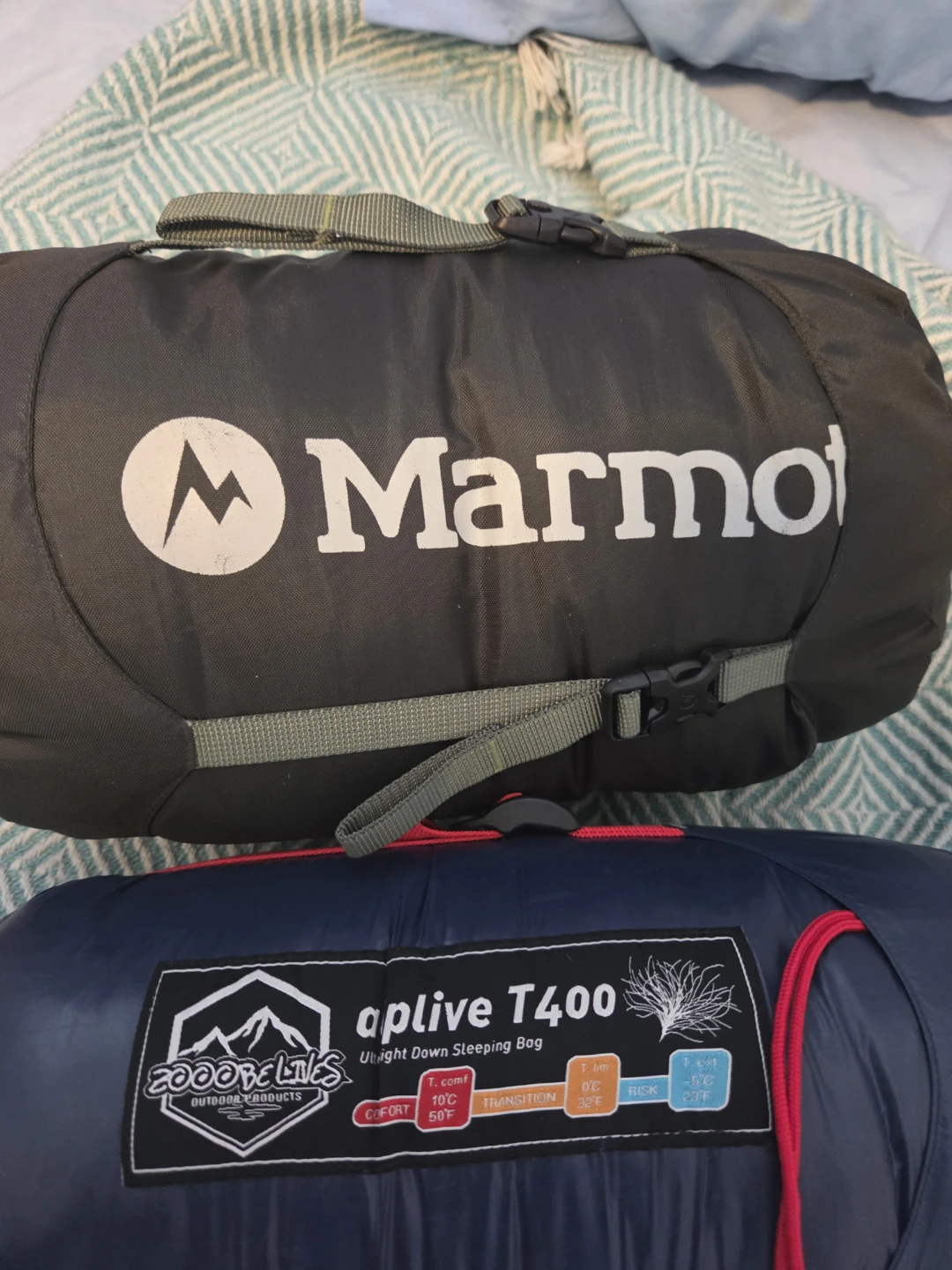 2 Down Sleeping bags - photo 2