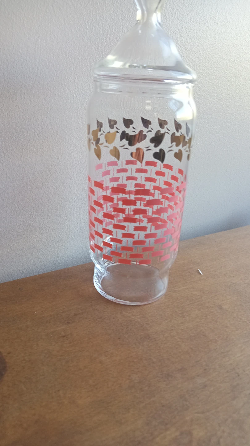 Vintage Glass Candy Jar - photo 2