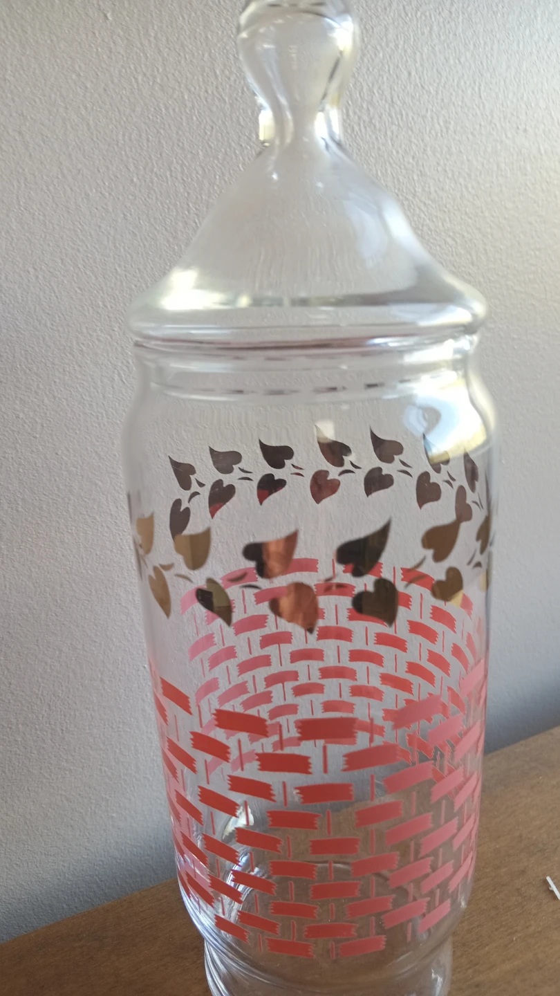 Vintage Glass Candy Jar - photo 3