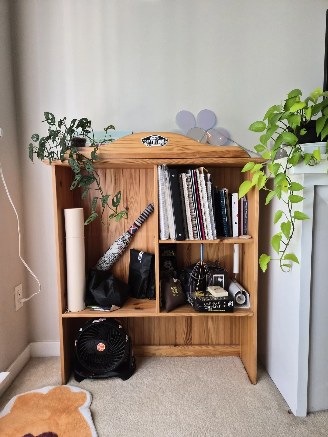Wooden Bookshelf