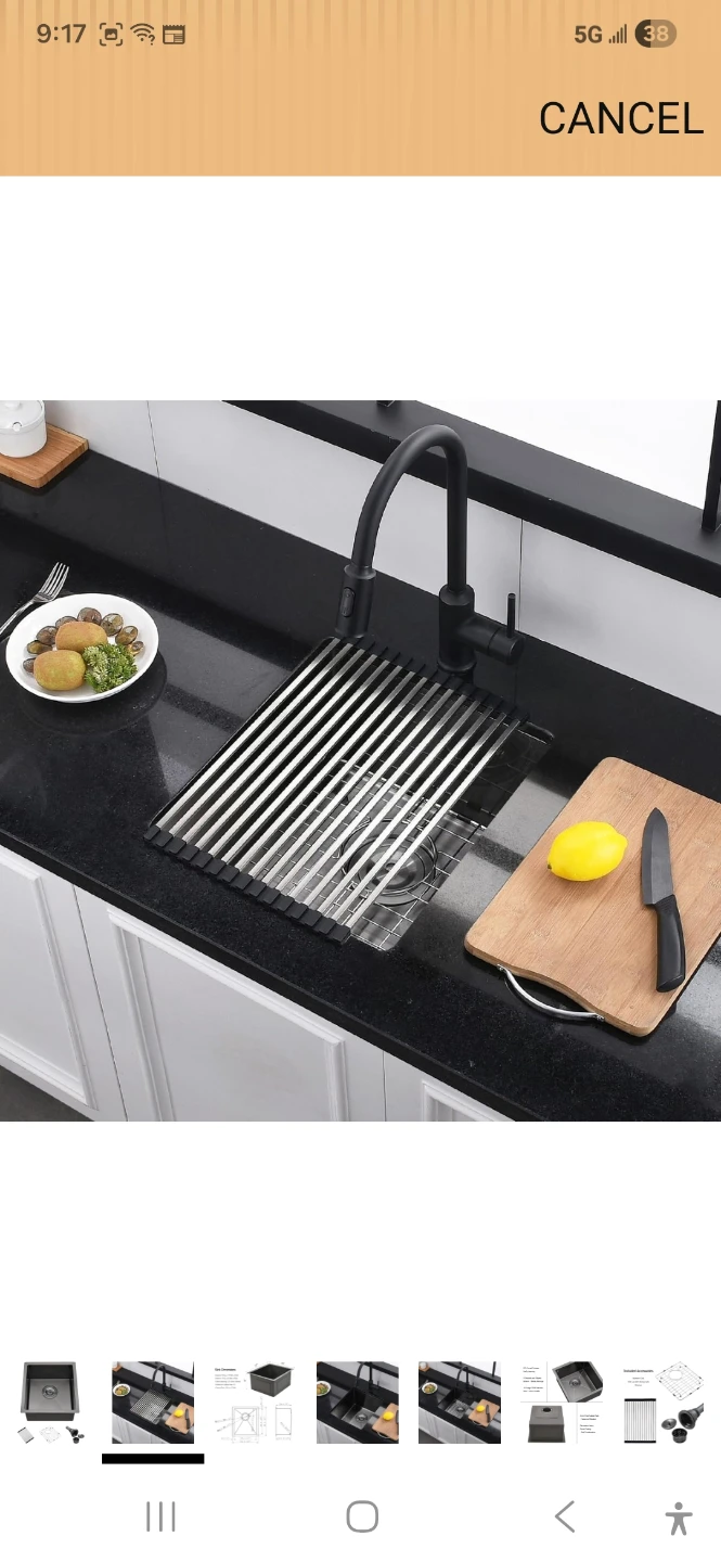 Undermount Kitchen Sink with Accessories - photo 2
