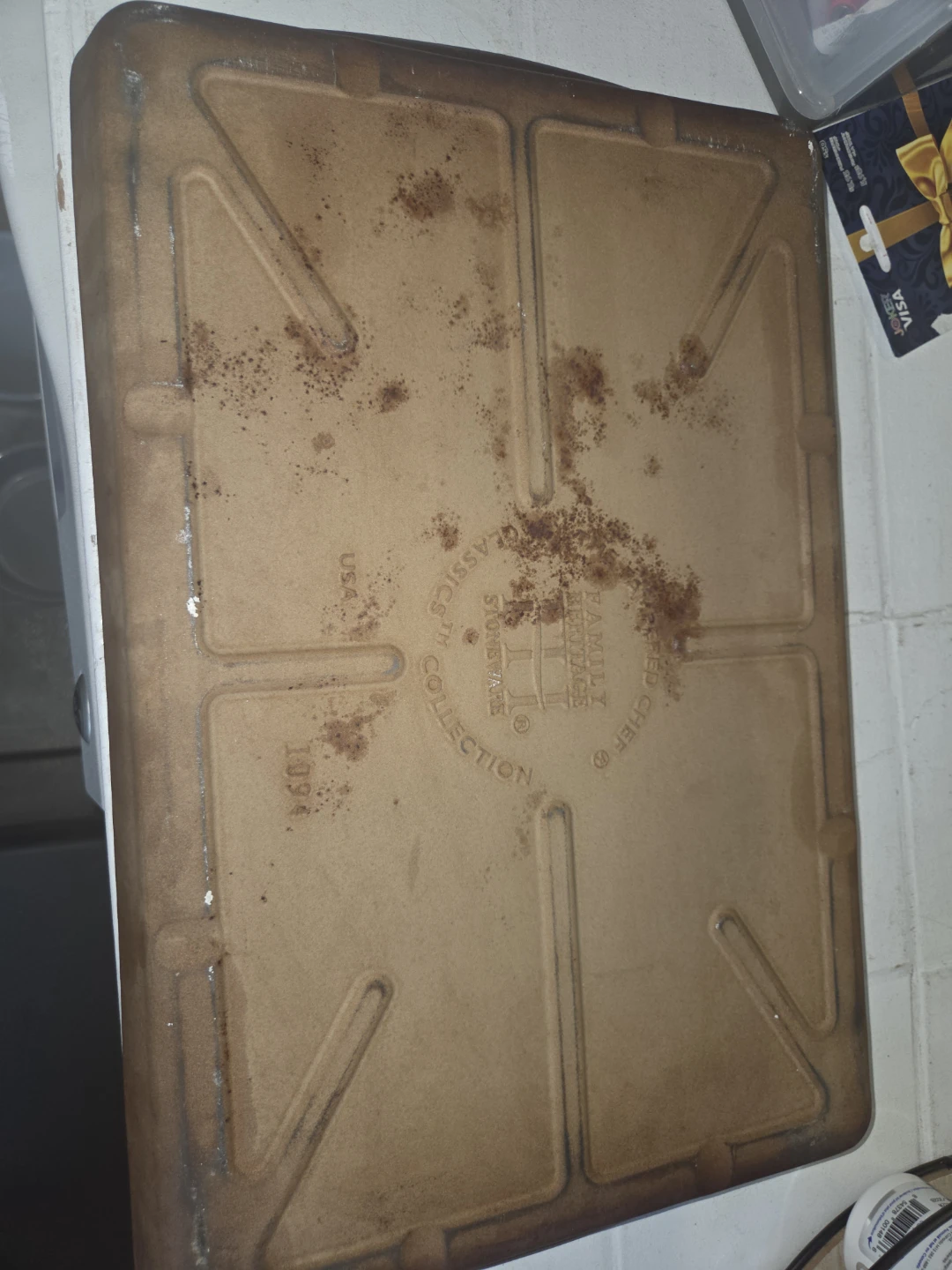 Pampered Chef Stoneware Baking Dish