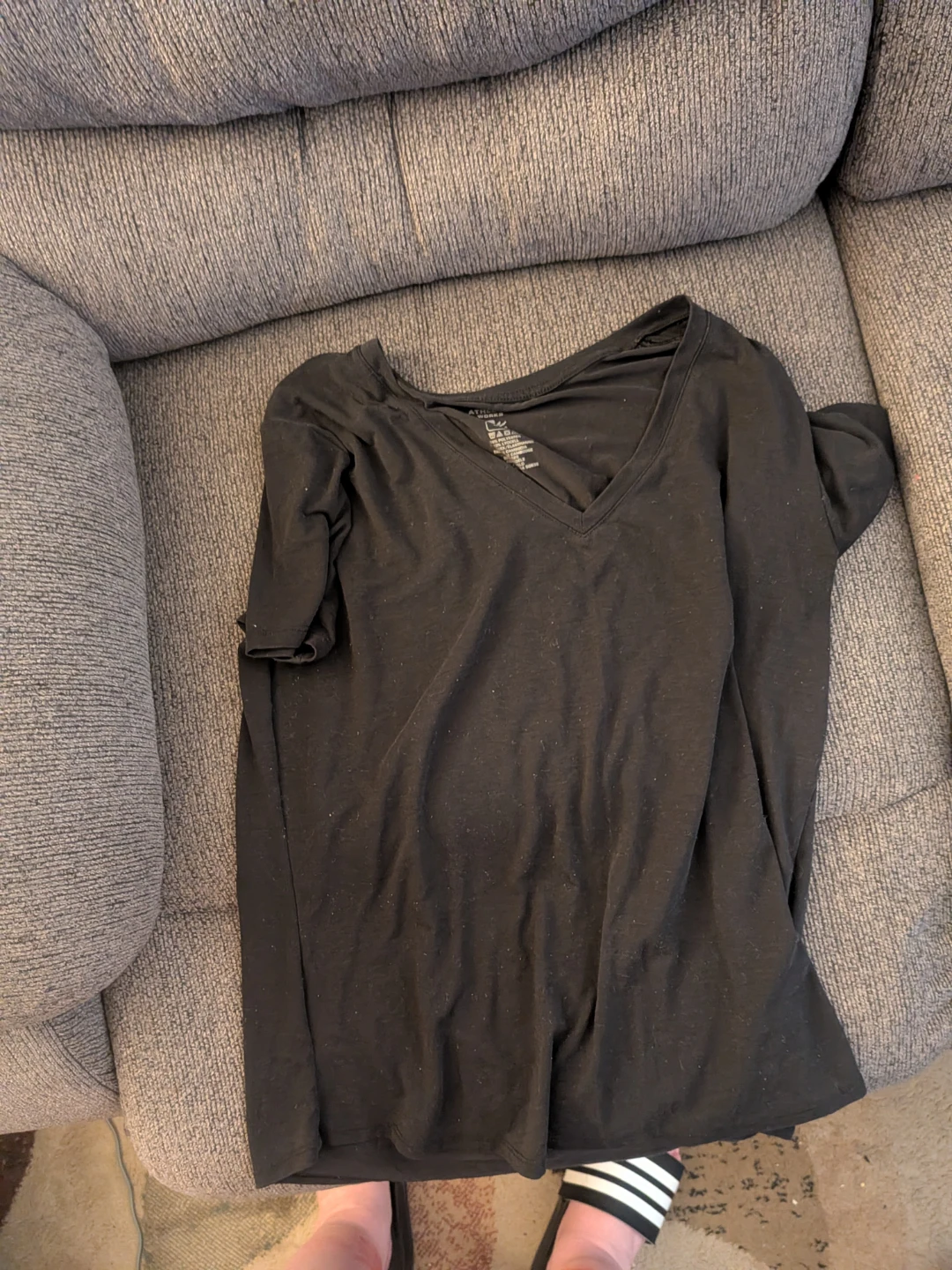 V-neck t-shirt,  pick up in st Albert