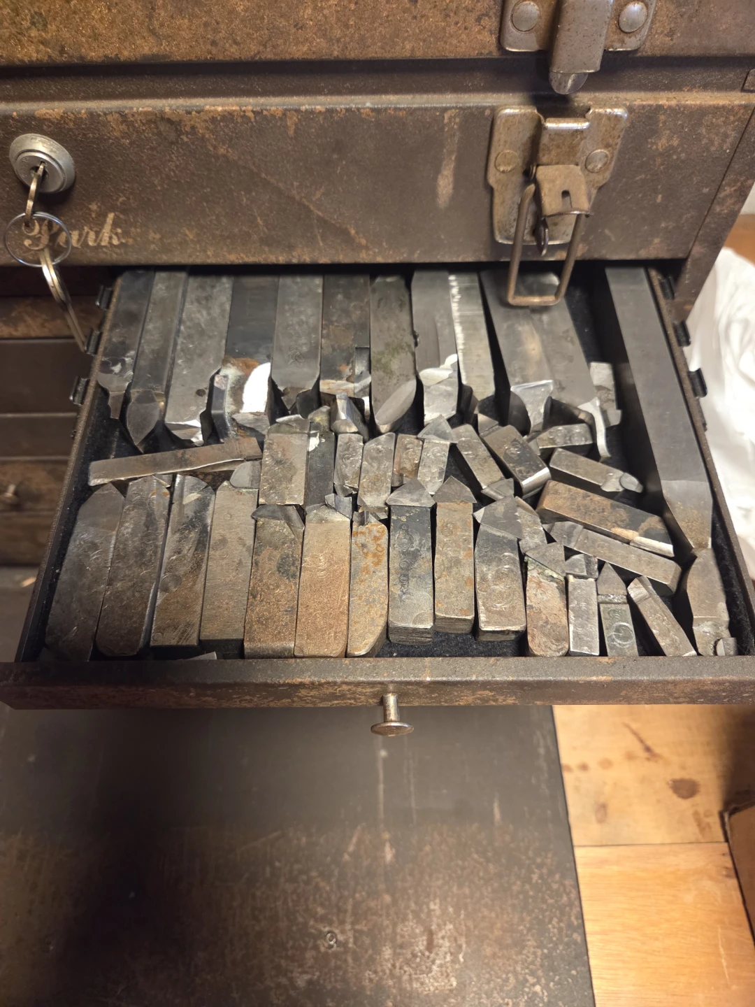 Vintage PARK Machinist Tool Chest – Loaded - photo 4