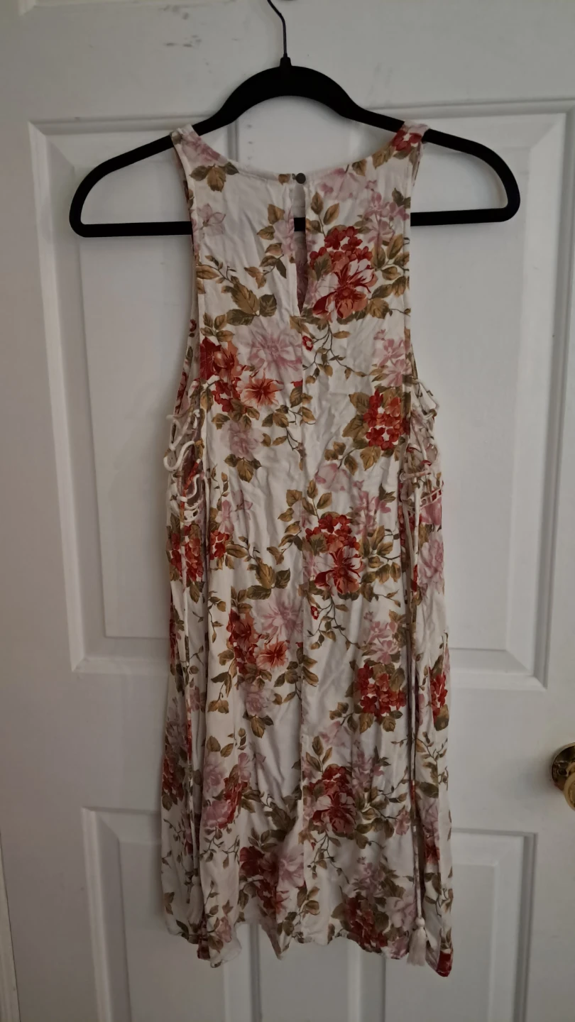 American Eagle Outfitters Floral Lace-Up Dress - M - photo 2