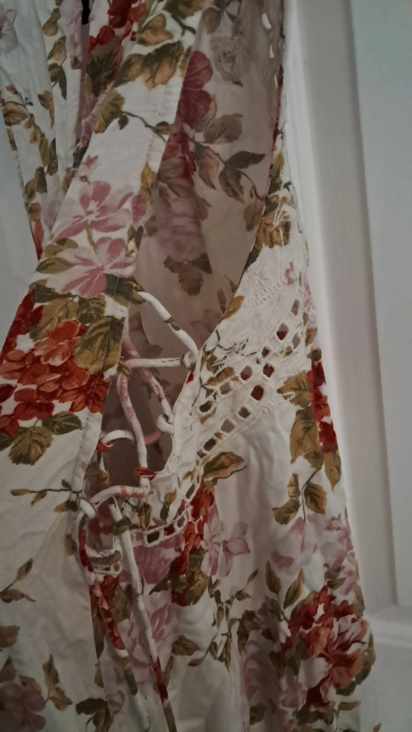 American Eagle Outfitters Floral Lace-Up Dress - M - photo 3