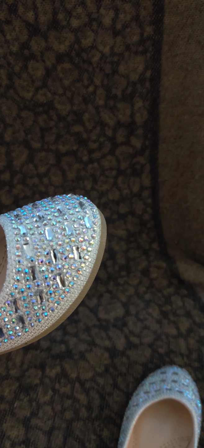 Link Comfort Rhinestone Ballet Flats - Size 9 kids - photo 5