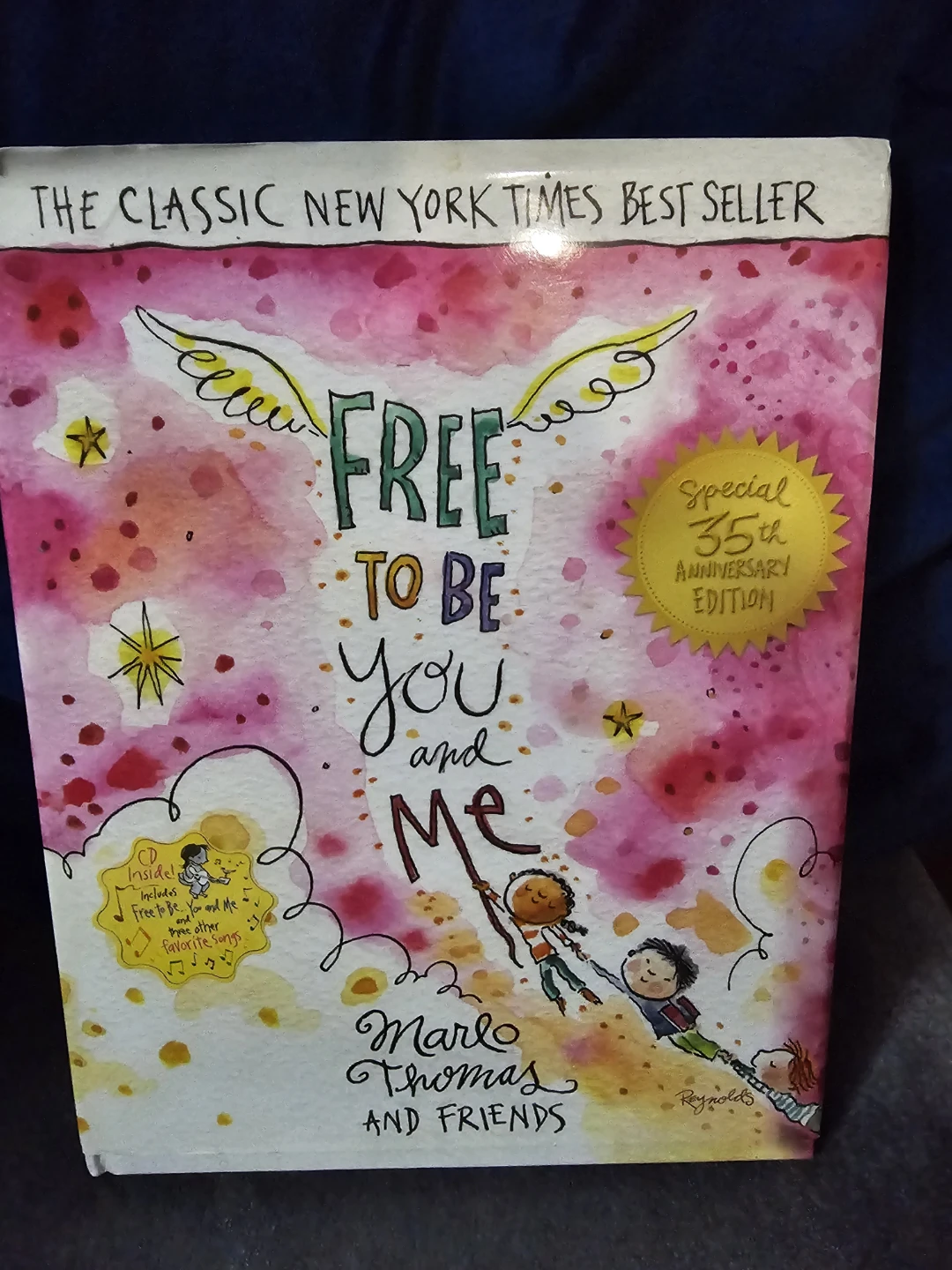 Free to Be You and Me Marlo Thomas Book with CD