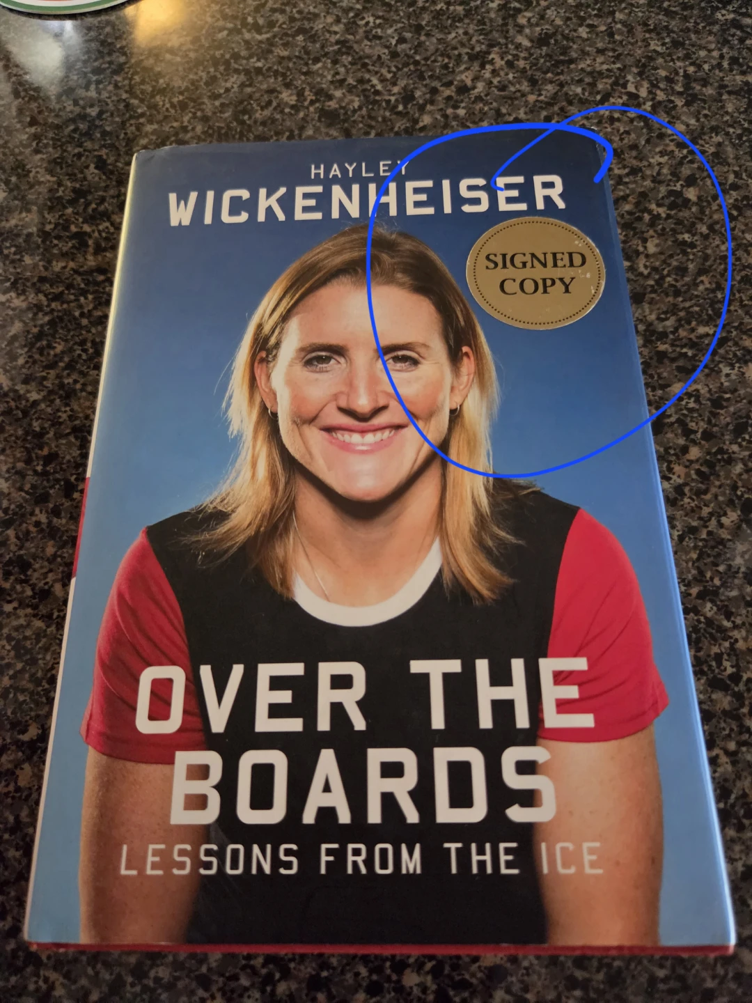 Over the Boards: Lessons From the Ice Signed Copy