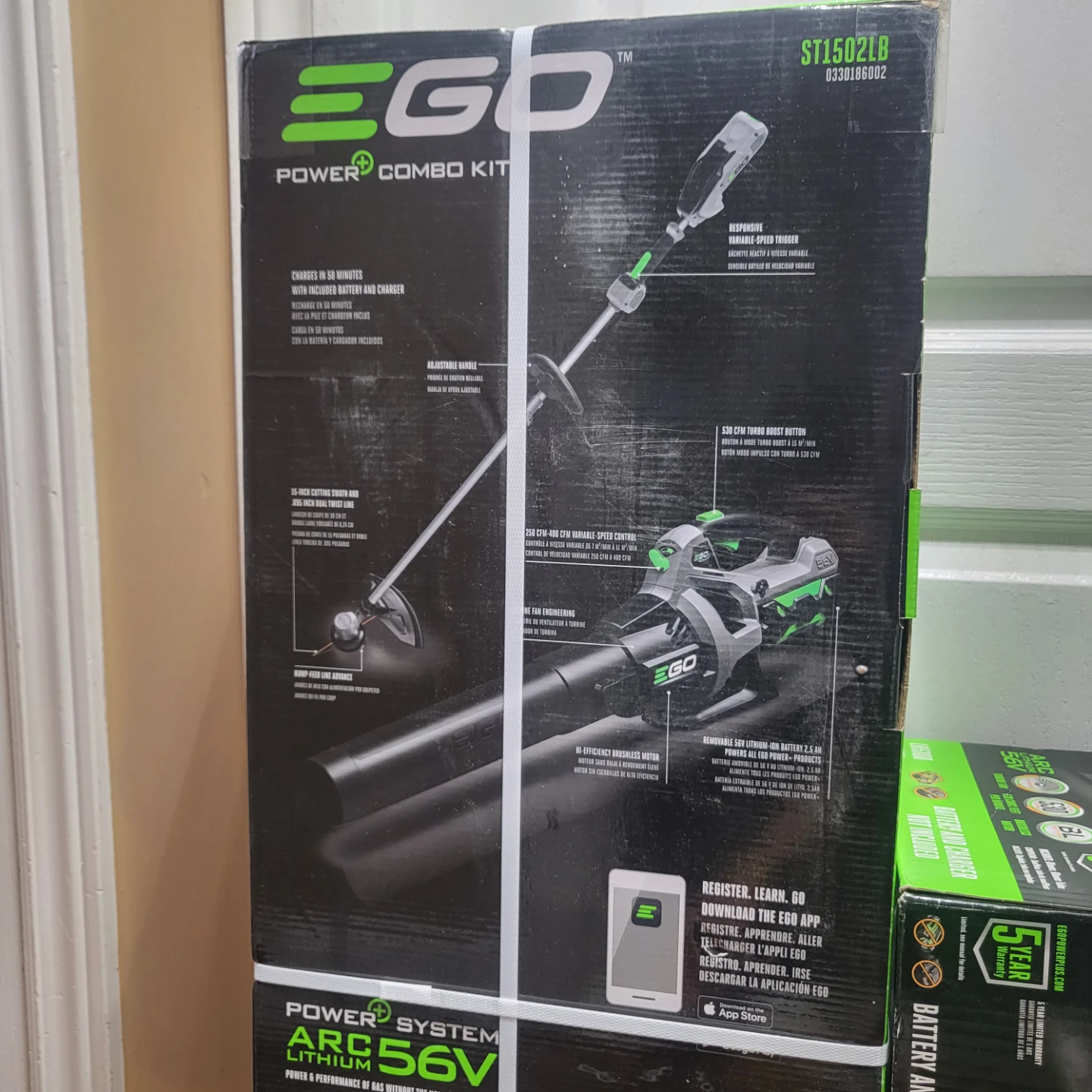 EGO Power+ 56V ARC Lithium Combo Kit - Trimmer & Blower - photo 2